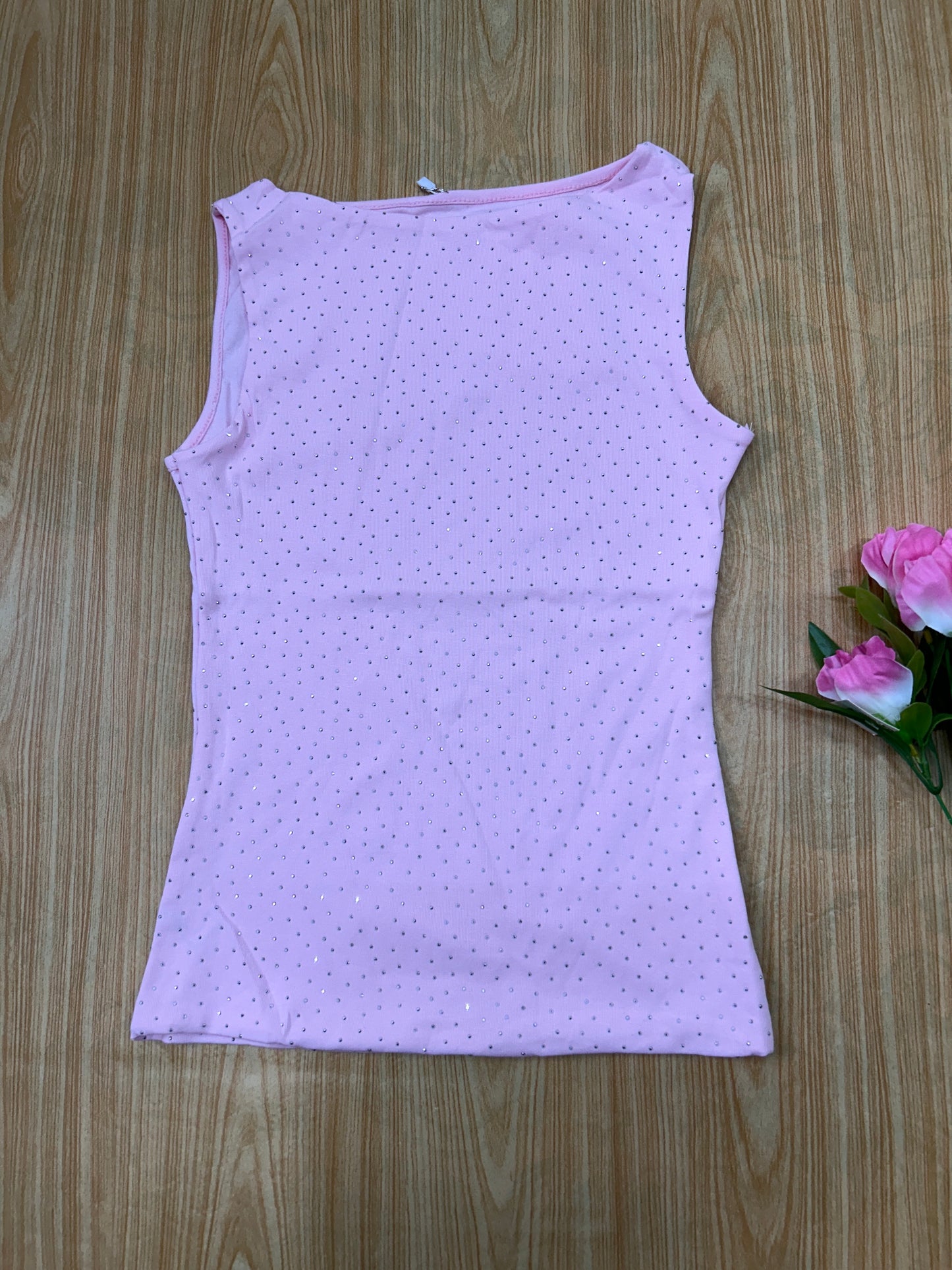 ART:76009|TOP RIPIENO STRASS