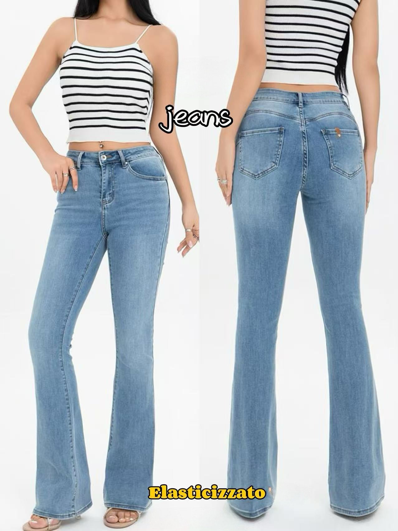 ART:F7505-1|JEANS FARFALLA