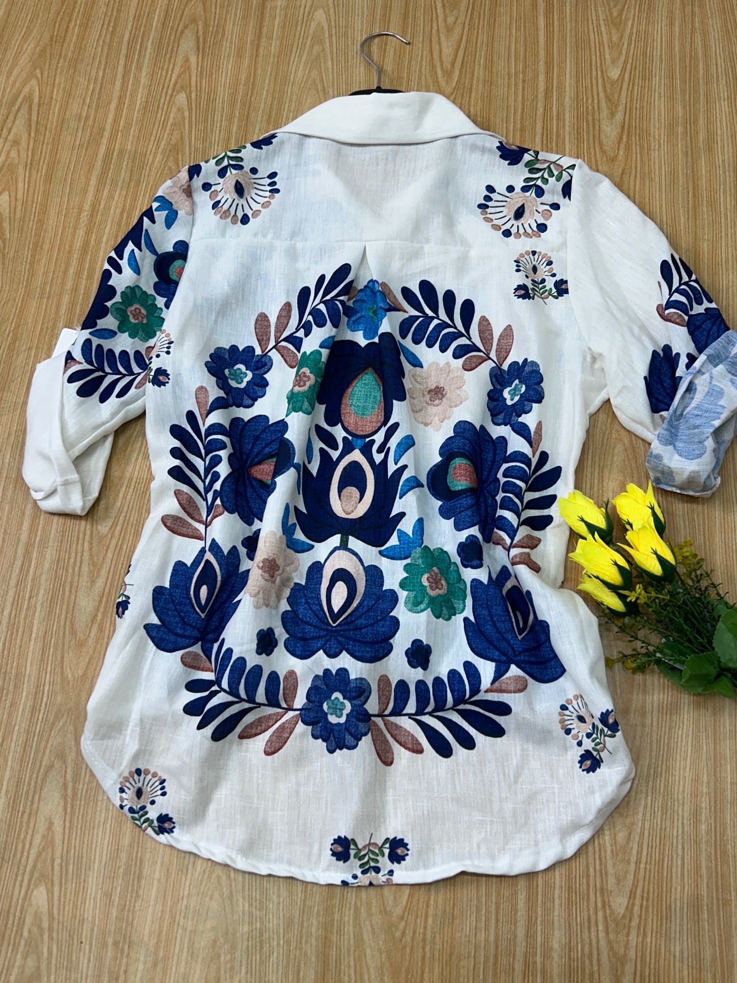 ART:CA25116|CAMICIA FLOREALE