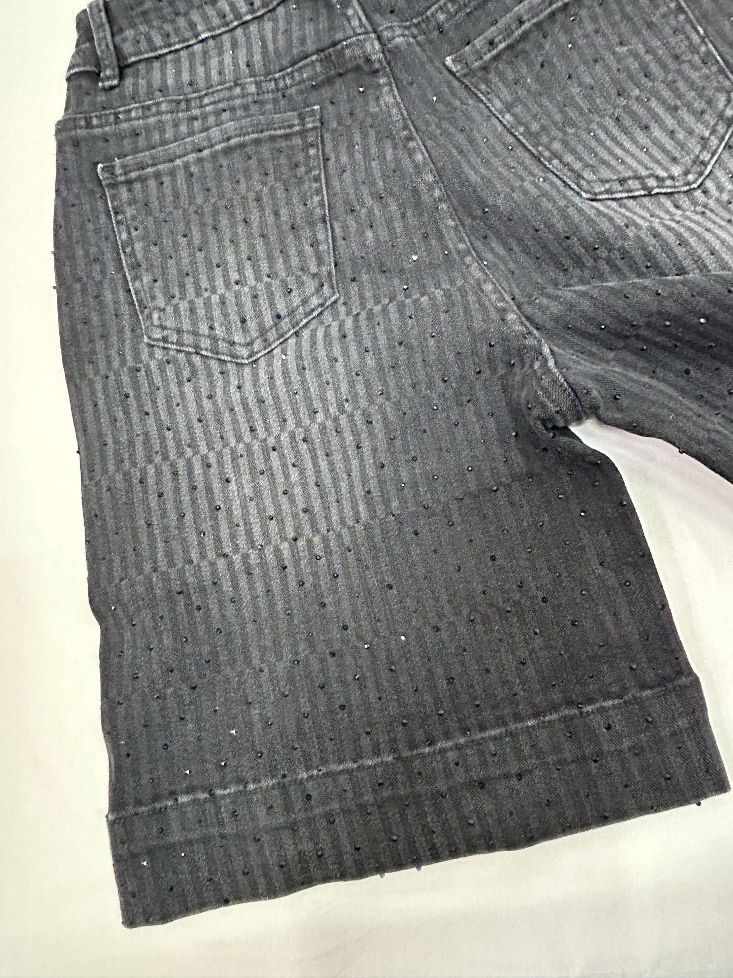 ART:M2219-17|BERMUDA JEANS DIAMANTE