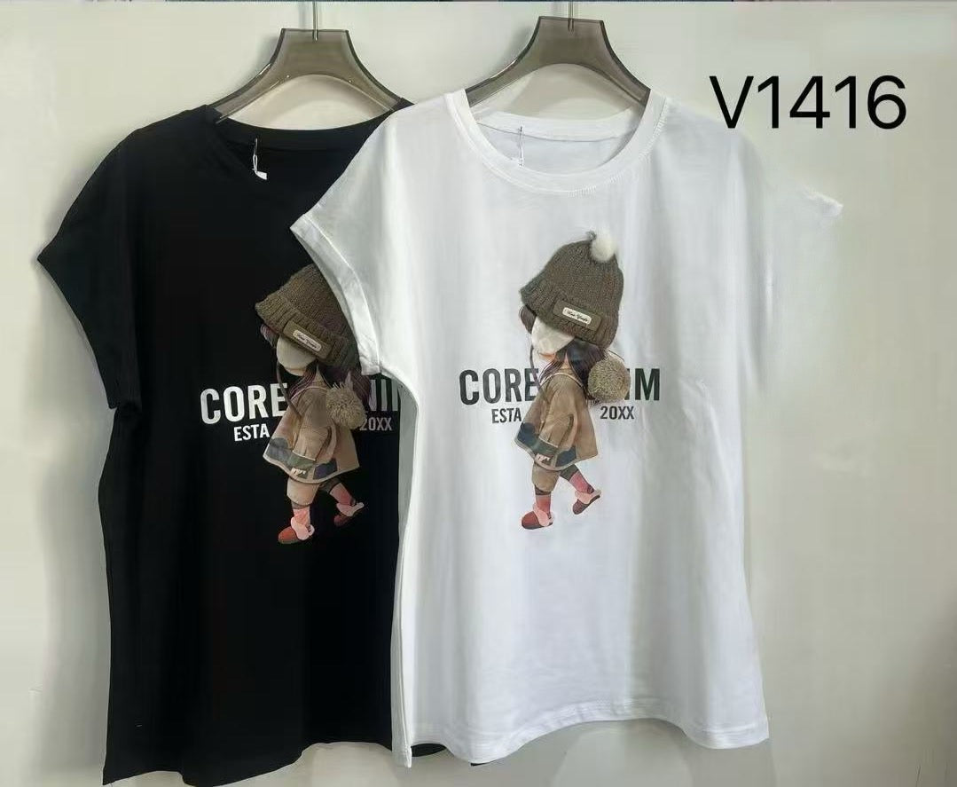 ART:V1416|T-SHIRT CON TAMPA