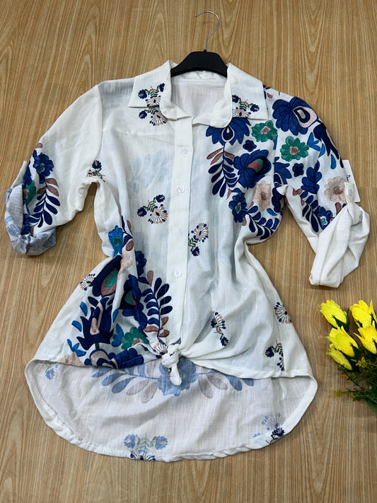 ART:CA25116|CAMICIA FLOREALE