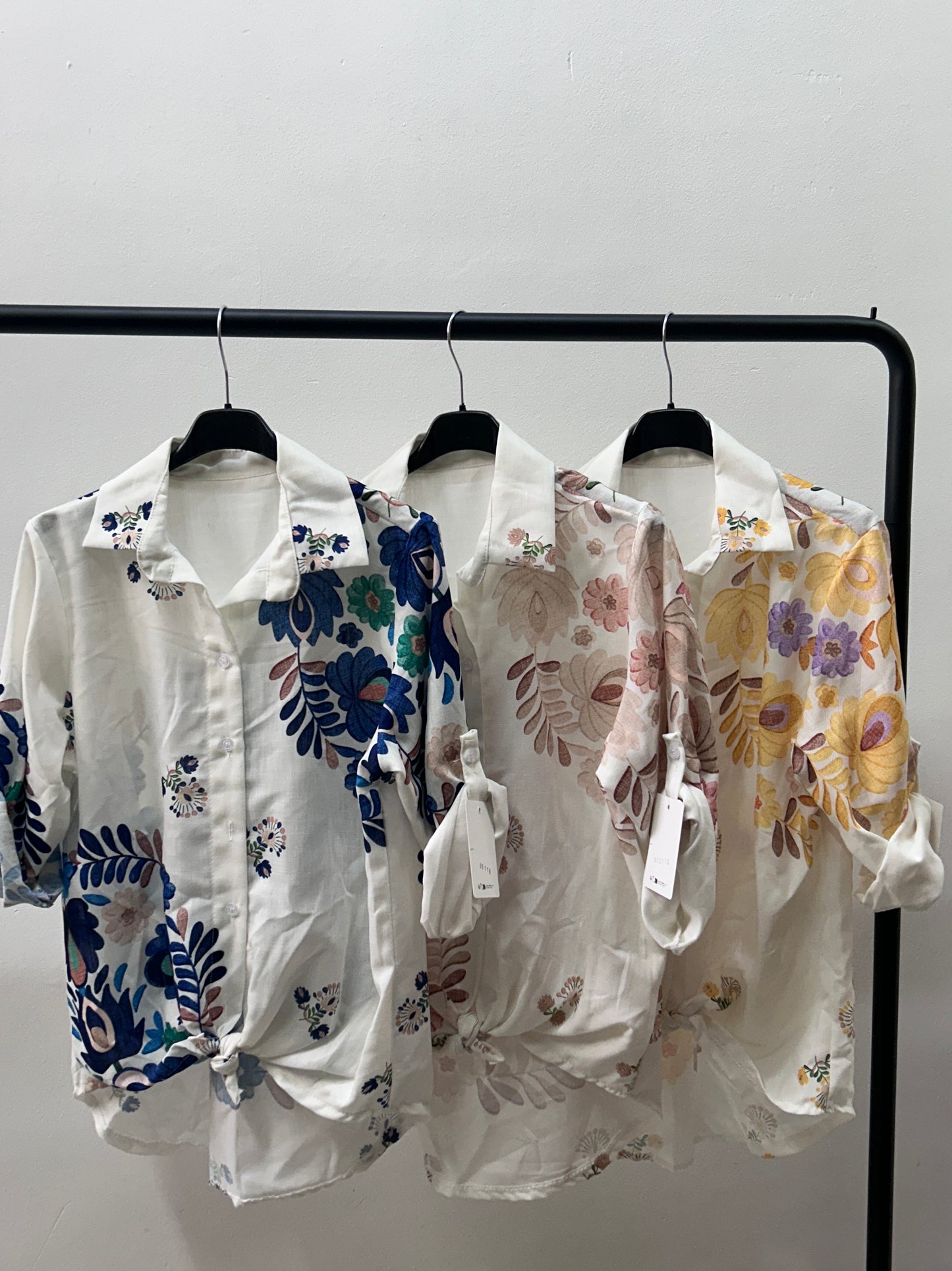 ART:CA25116|CAMICIA FLOREALE