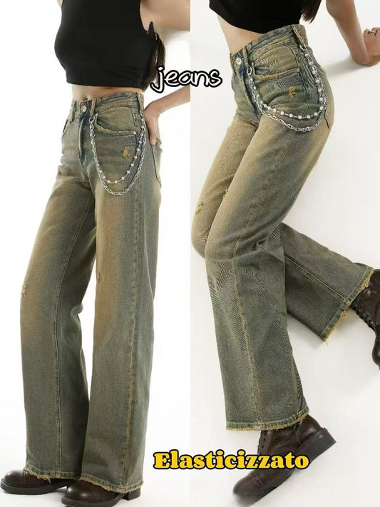 ART:H3528|JEANS EFFETTO SPORCO